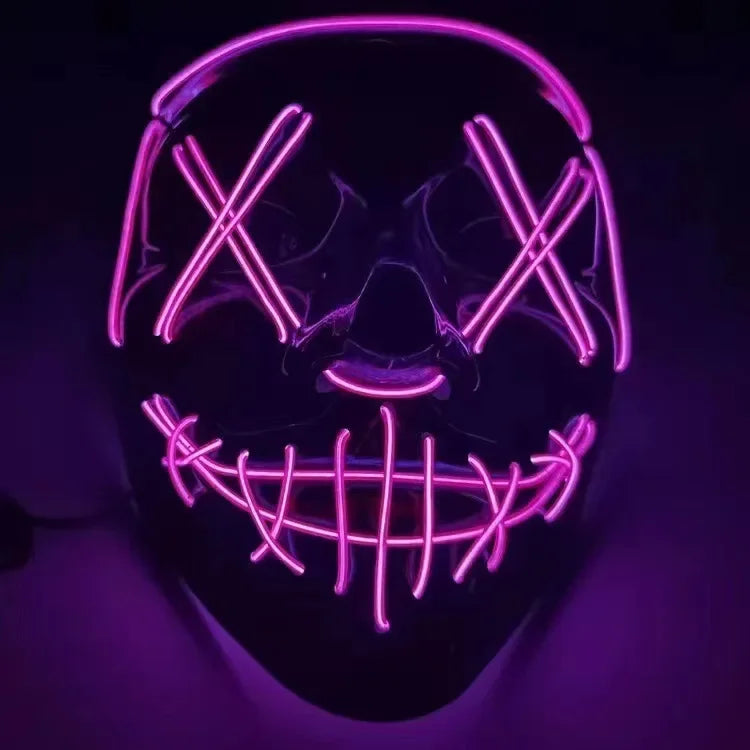 LED Leuchtende Halloween Maske