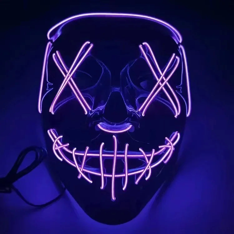 LED Leuchtende Halloween Maske