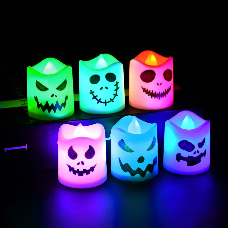 Halloween LED Kürbisgeister Licht