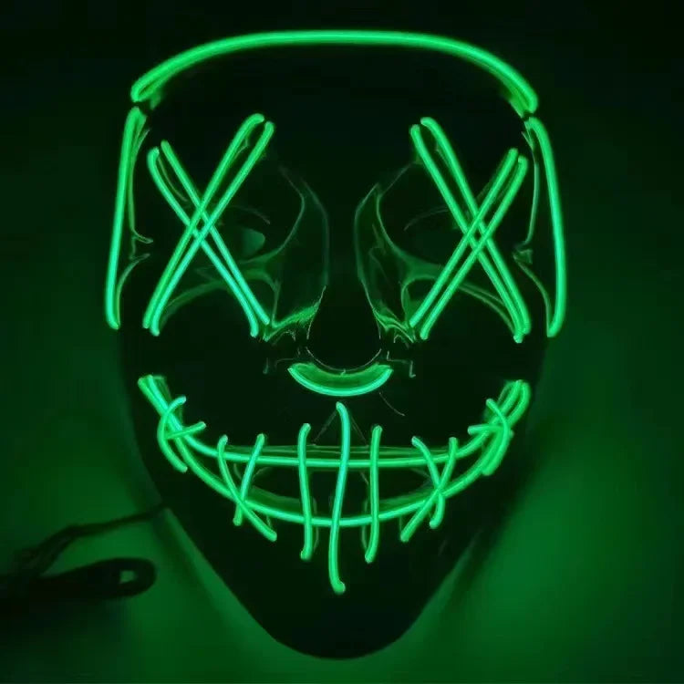 LED Leuchtende Halloween Maske