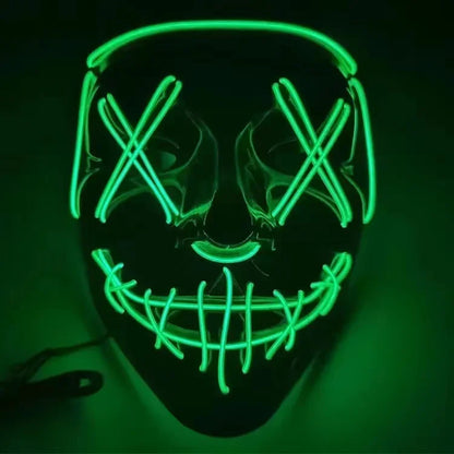 LED Leuchtende Halloween Maske
