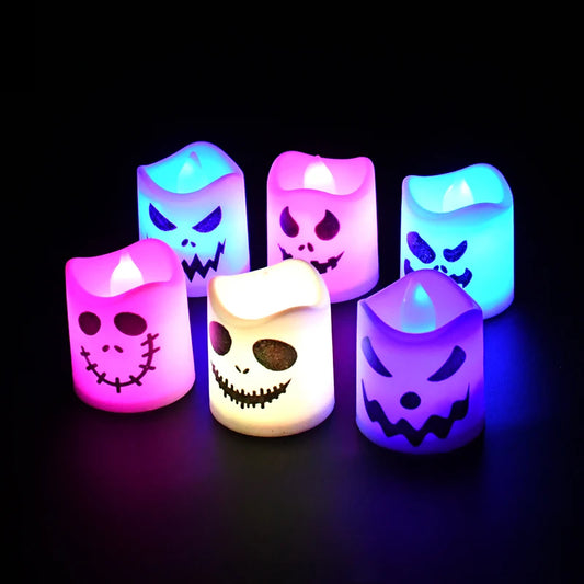 Halloween LED Kürbisgeister Licht